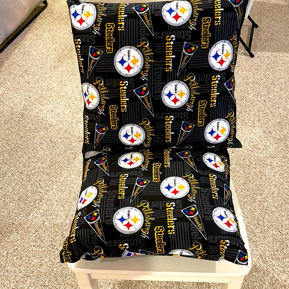 Pittsburgh Steelers custom made throw pillows